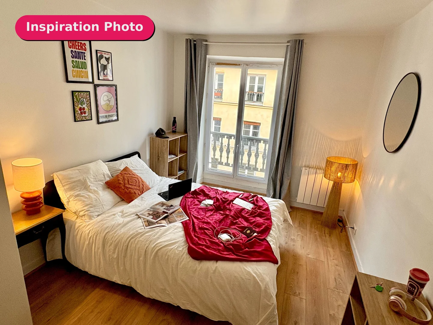 Chambre à louer dans un appartement d'étudiant à , entièrement meublée