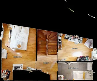 Quarto privado em 107 Rue Monge, 59100 Roubaix, France, imagem 18 de 19
