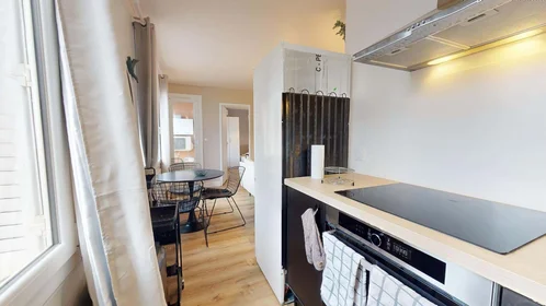 Stanza privata in 1 Rue René, 69100 Villeurbanne, France, immagine 14 di 16