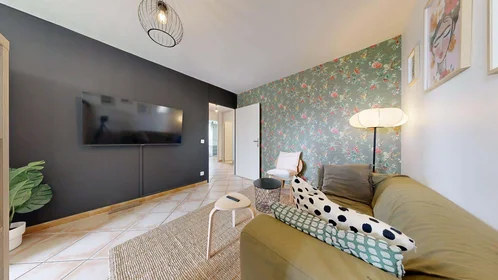 Privatzimmer in der 83 Rue Philippe Fabia, 69008 Lyon, France, bild 10 von 19
