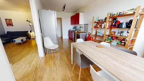 Privatzimmer in der 83 Rue Philippe Fabia, 69008 Lyon, France, bild 8 von 14