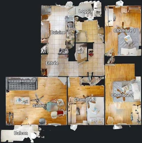Quarto privado em 25 Rue de l'Industrie, 38170 Seyssinet-Pariset, France, imagem 20 de 20
