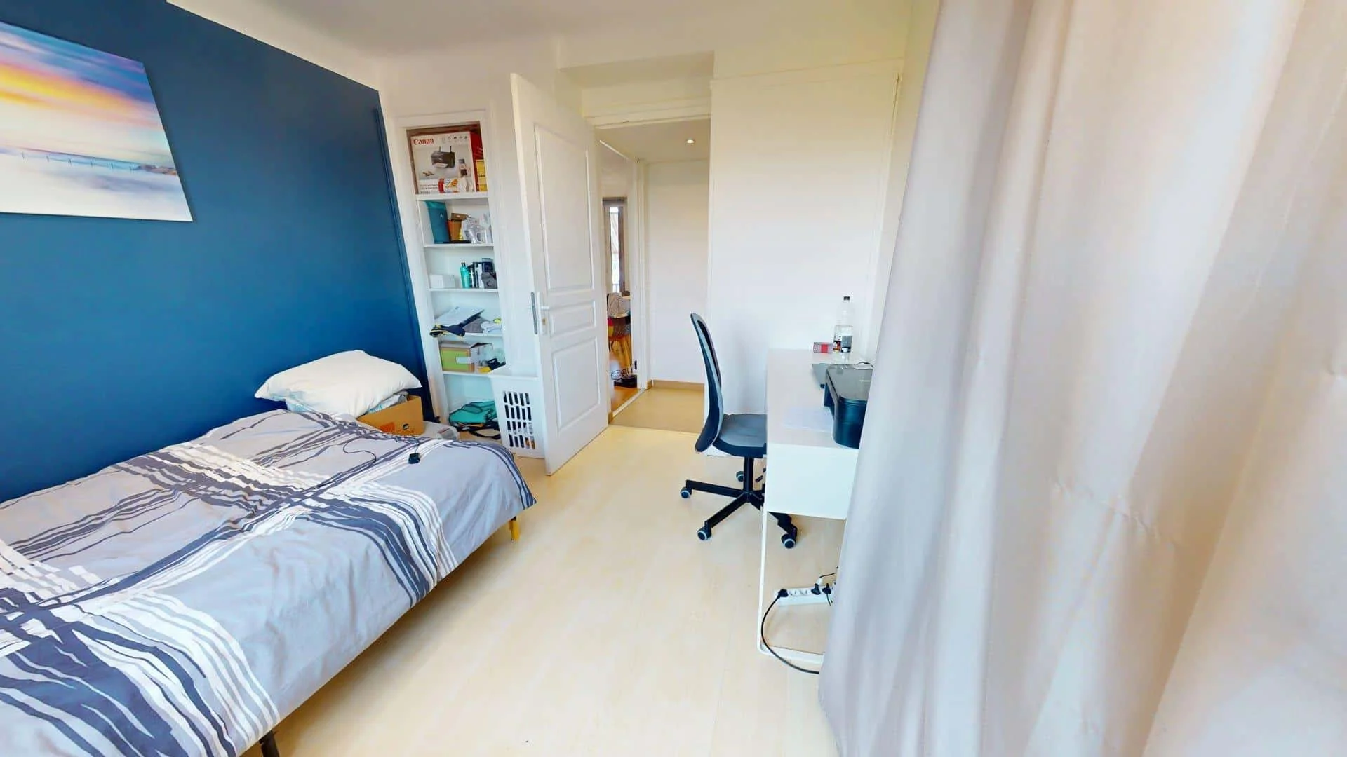 Camera accogliente per studenti disponibile a 