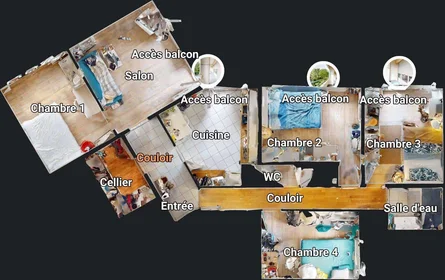 Privatzimmer in der 7 Rue de la Chapelle, 69009 Lyon, France, bild 18 von 18
