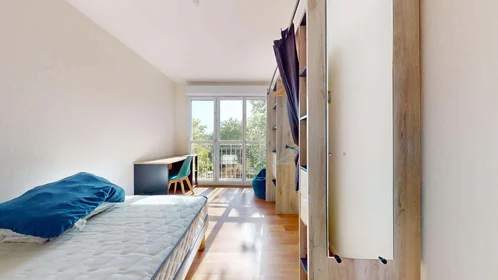 Privatzimmer in der 64 Bd Gaston Birgé, 49100 Angers, France, bild 2 von 20