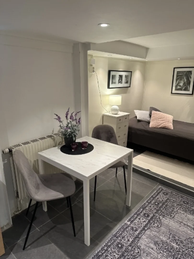 Bright and airy student room with easy university access in