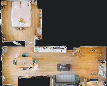 Quarto privado em 134 Bd de Roux Prolongé, 13004 Marseille, France, imagem 13 de 13