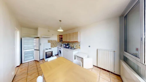 Habitación privada en 3 Rue Georges Bernanos, 31100 Toulouse, France, imagen 11 de 17