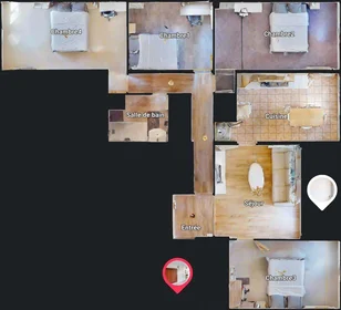 Habitación privada en 3 Rue Georges Bernanos, 31100 Toulouse, France, imagen 17 de 17