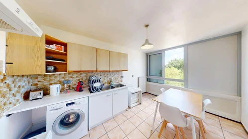 Habitación privada en 3 Rue Georges Bernanos, 31100 Toulouse, France, imagen 12 de 17