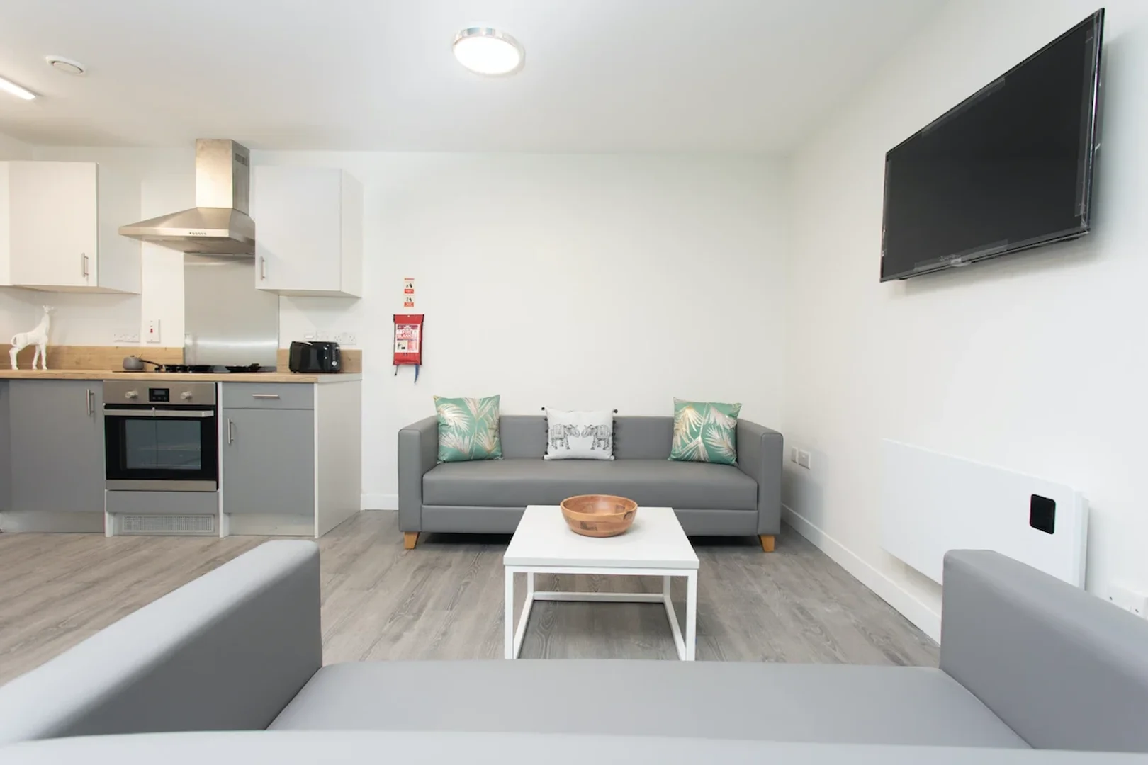 Habitación en apartamento estudiantil en alquiler en , completamente amueblado