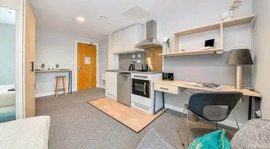 Quarto privado em residência em 52 West St, Sheffield City Centre, Sheffield S1 4FD, United Kingdom                      , imagem 13 de 28