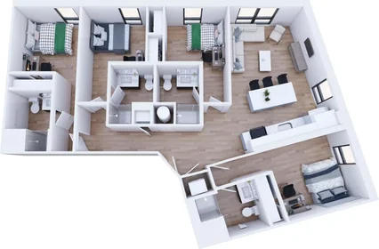 Habitación privada en Hillsborough Street, imagen 1 de 22