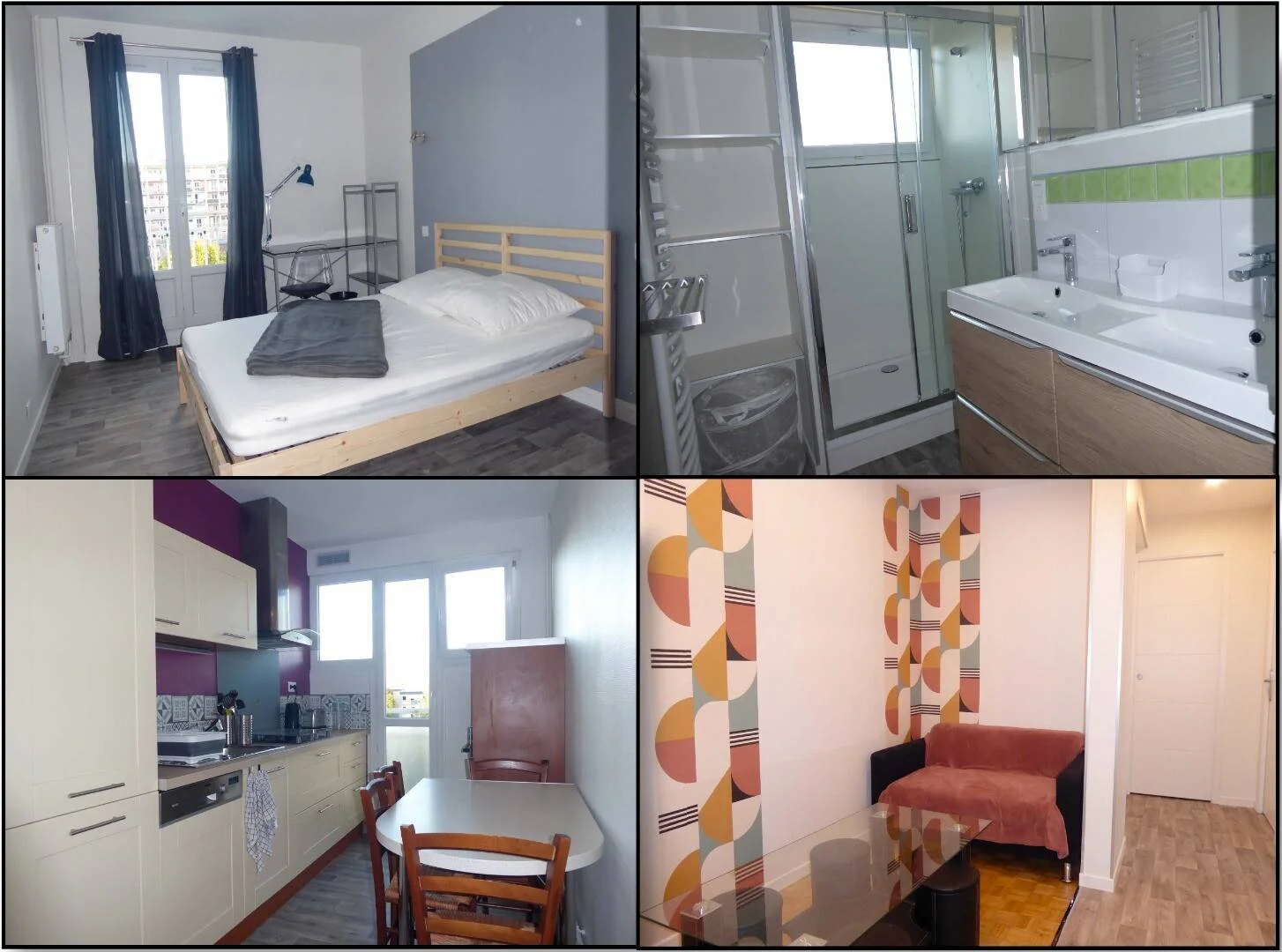 Quarto de estudante económico com localização conveniente em 