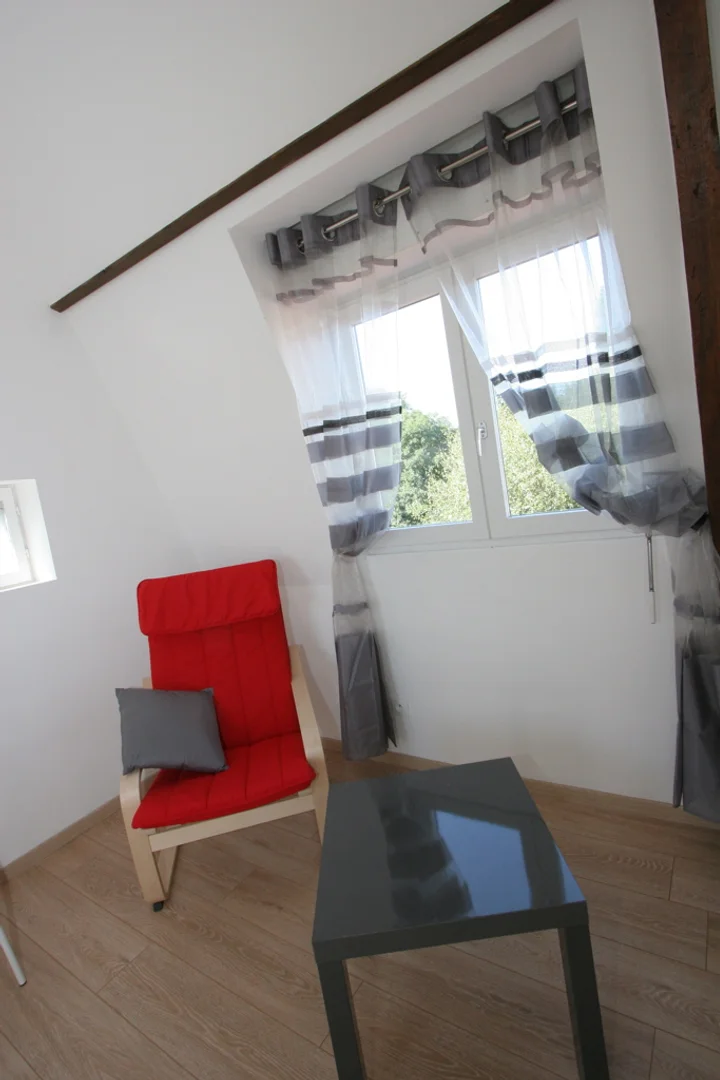 Bright and airy student room with easy university access in 