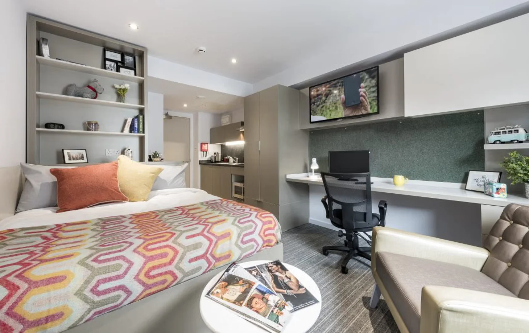 Apartamento estúdio chique perto do campus em