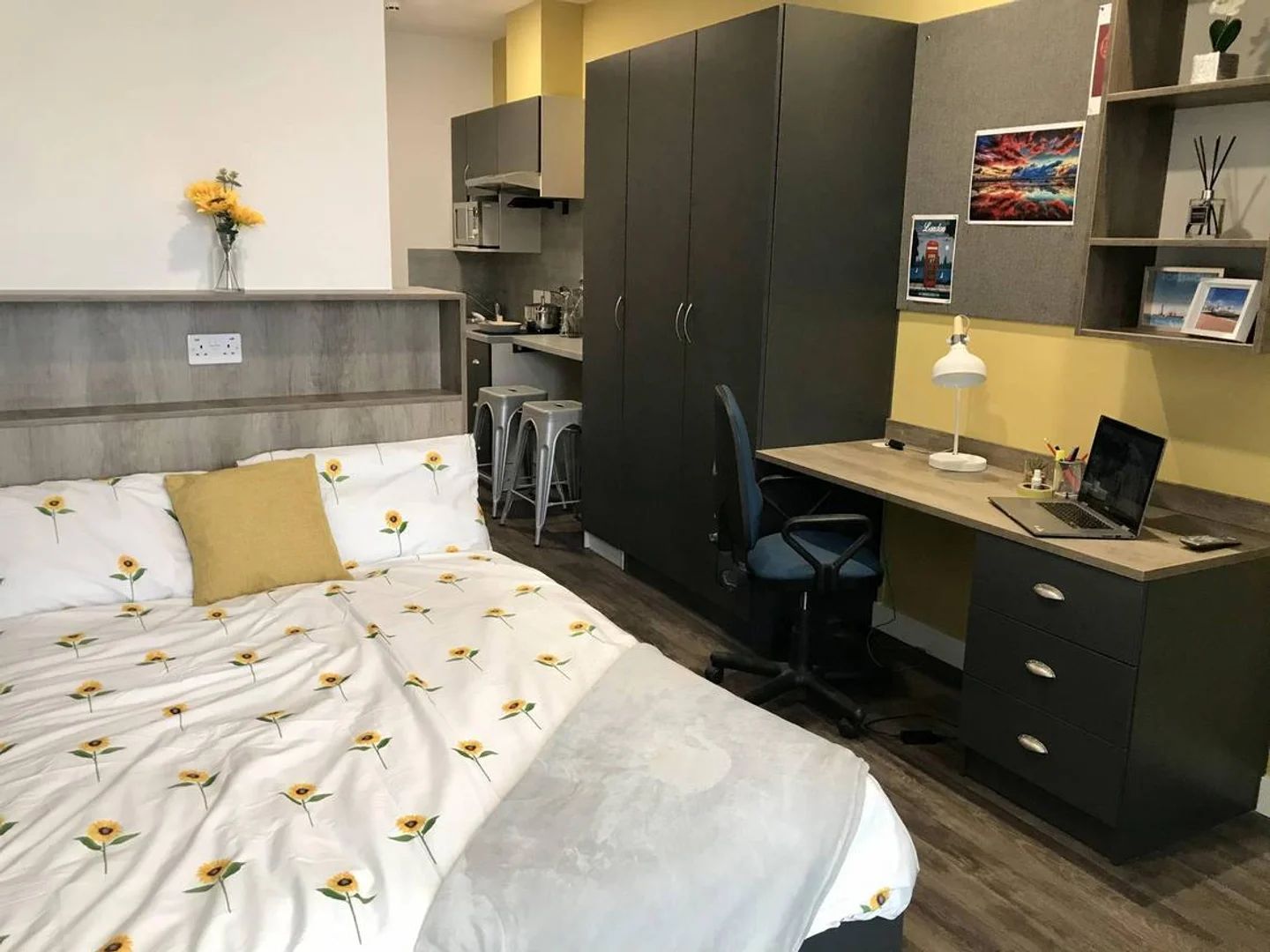 Apartamento estúdio chique perto do campus em