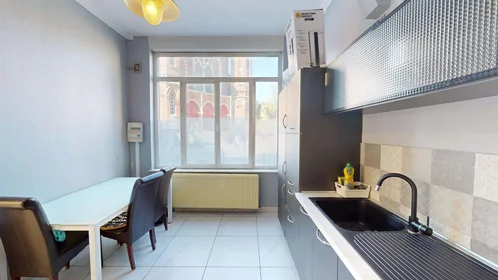 Chambre privée à 9 Parv. Saint-Jean Baptiste, 59100 Roubaix, France, image 13 de 30