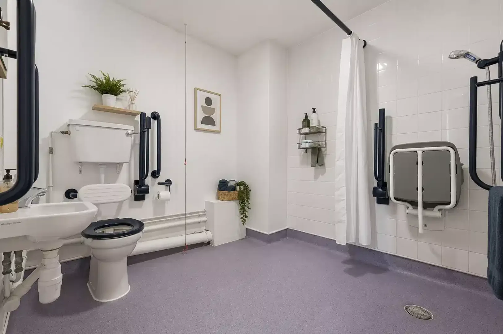 Affordable room for students with ample lighting in