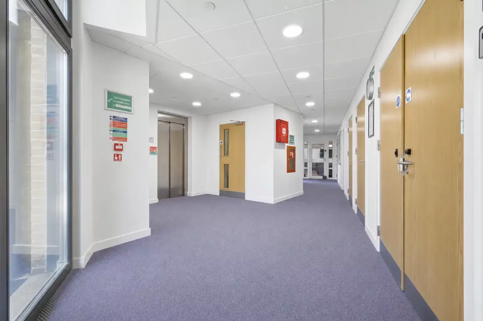 Affordable room for students with ample lighting in