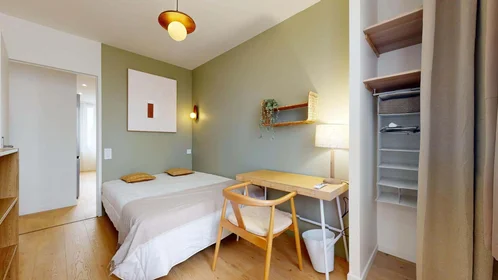 Chambre privée à 39 Rue Eugène Fournière, 69100 Villeurbanne, France, image 1 de 13