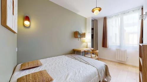 Chambre privée à 39 Rue Eugène Fournière, 69100 Villeurbanne, France, image 2 de 13