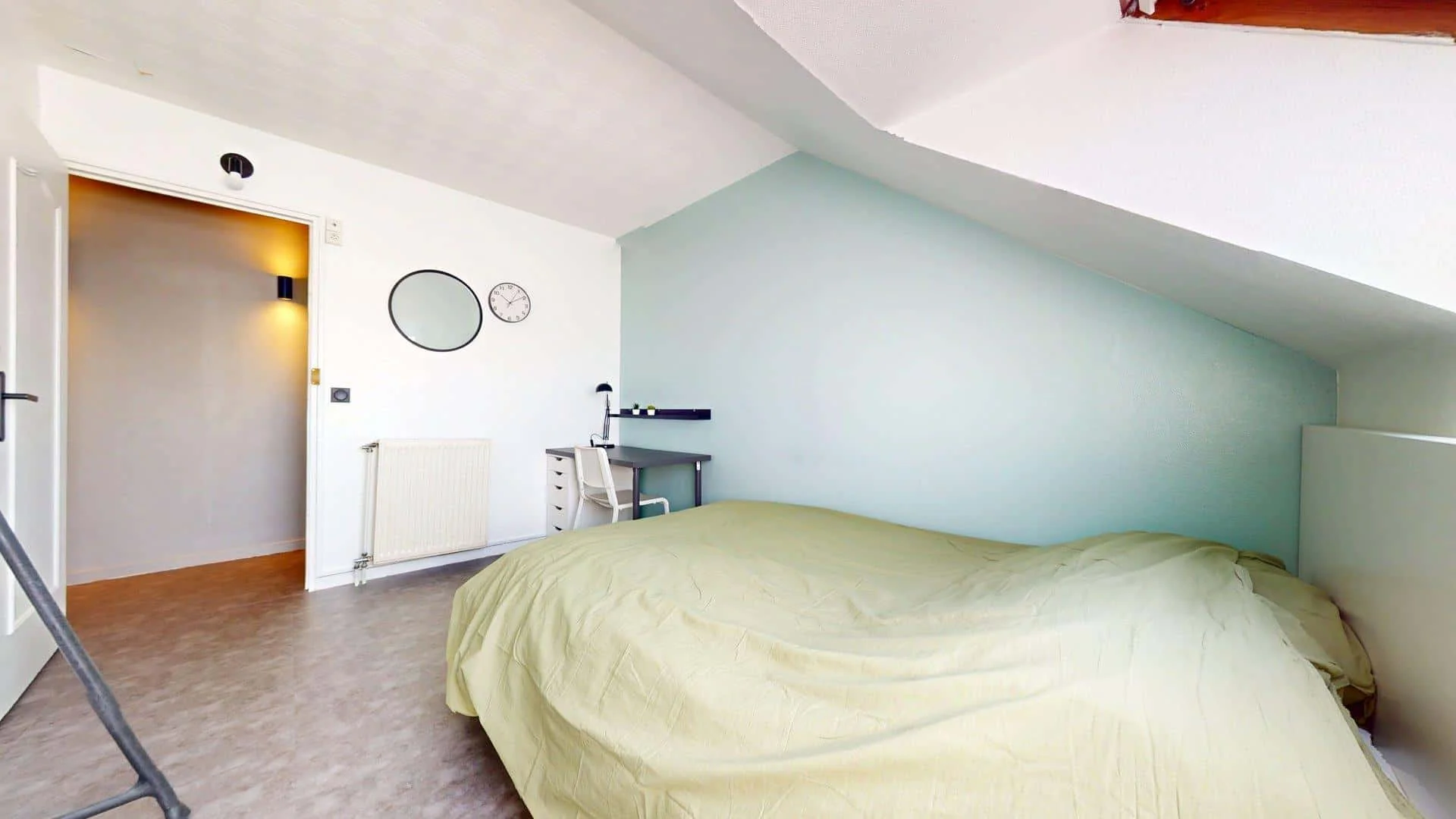 Quarto acolhedor para estudantes disponível em 