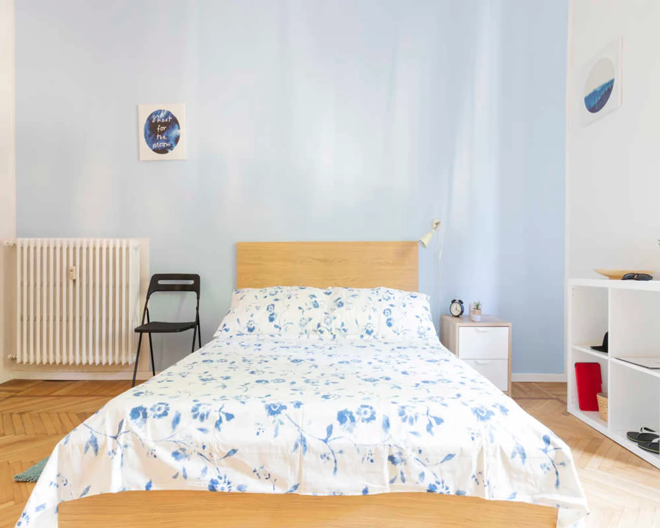 Habitación asequible para estudiantes con buena iluminación en 
