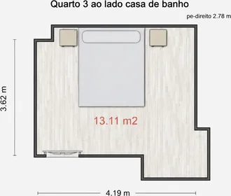 Private room in residence at Rua Direita de Viso , 53-57, image 2 of 7