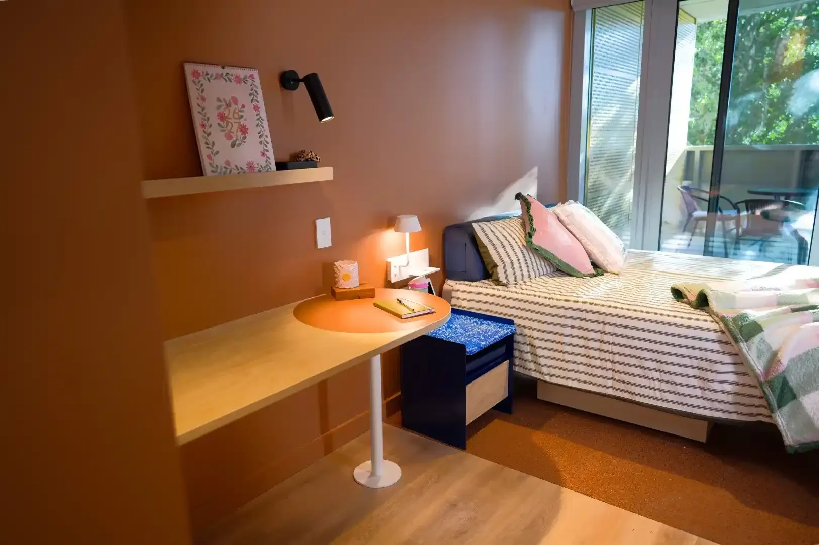 Habitación acogedora para estudiantes disponible en 