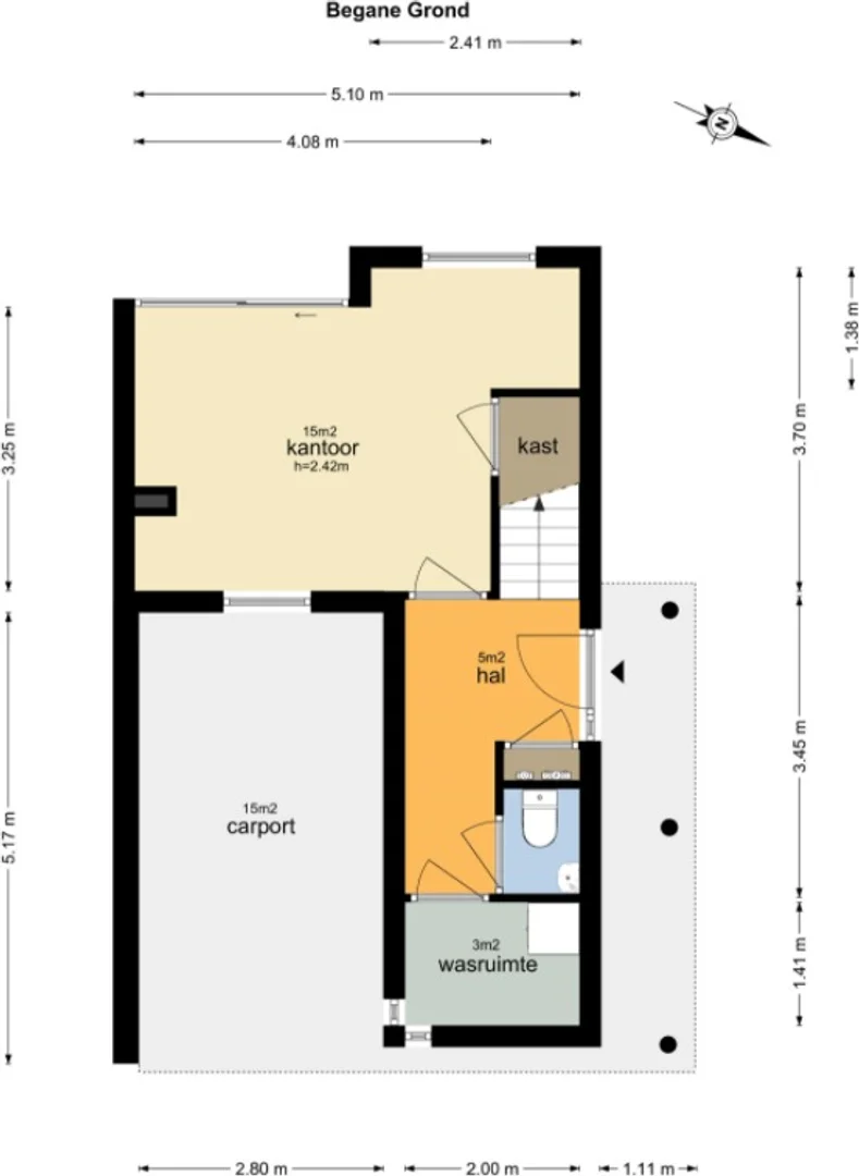 'da kampüs yakınında şık stüdyo daire
