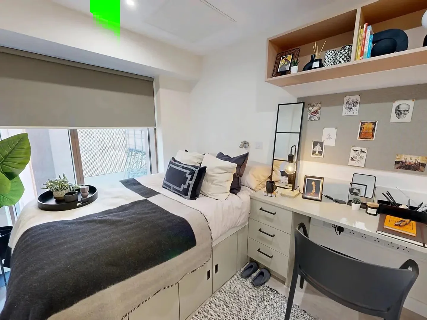 Quarto acolhedor para estudantes disponível em 