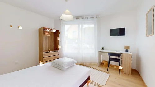 Habitación privada en 32 Rue Tarissan, 31400 Toulouse, France, imagen 3 de 18