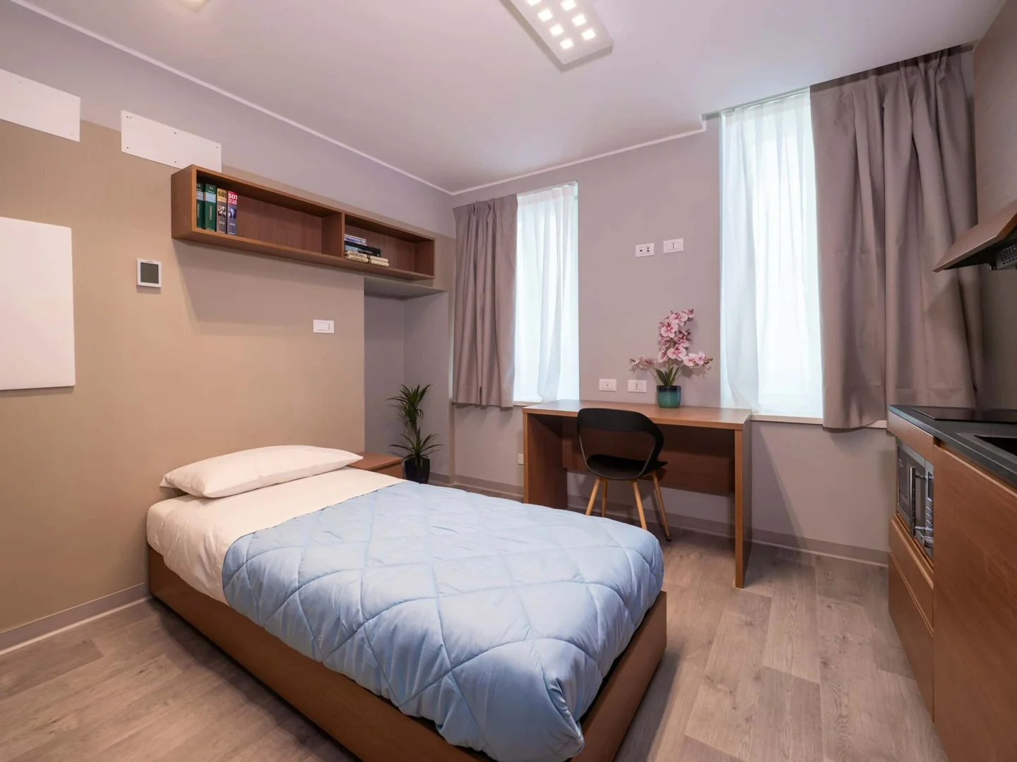 Chambre d'étudiant confortable et spacieuse dans 