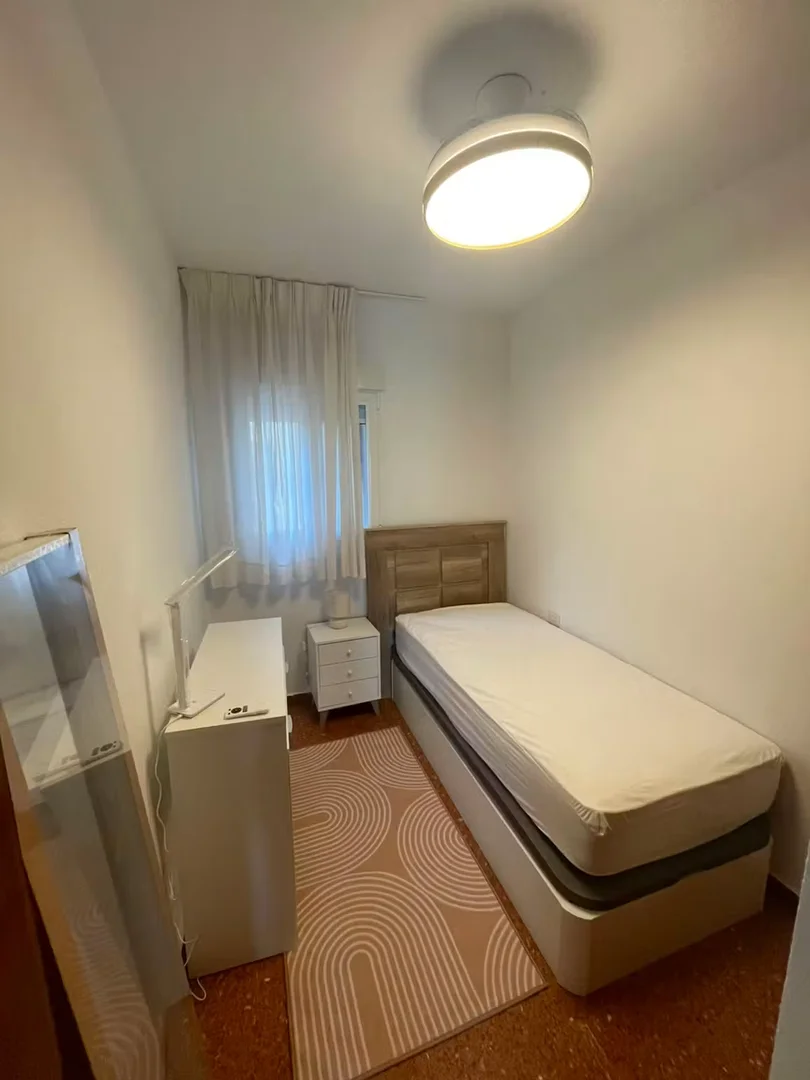 Affordable room for students with ample lighting in