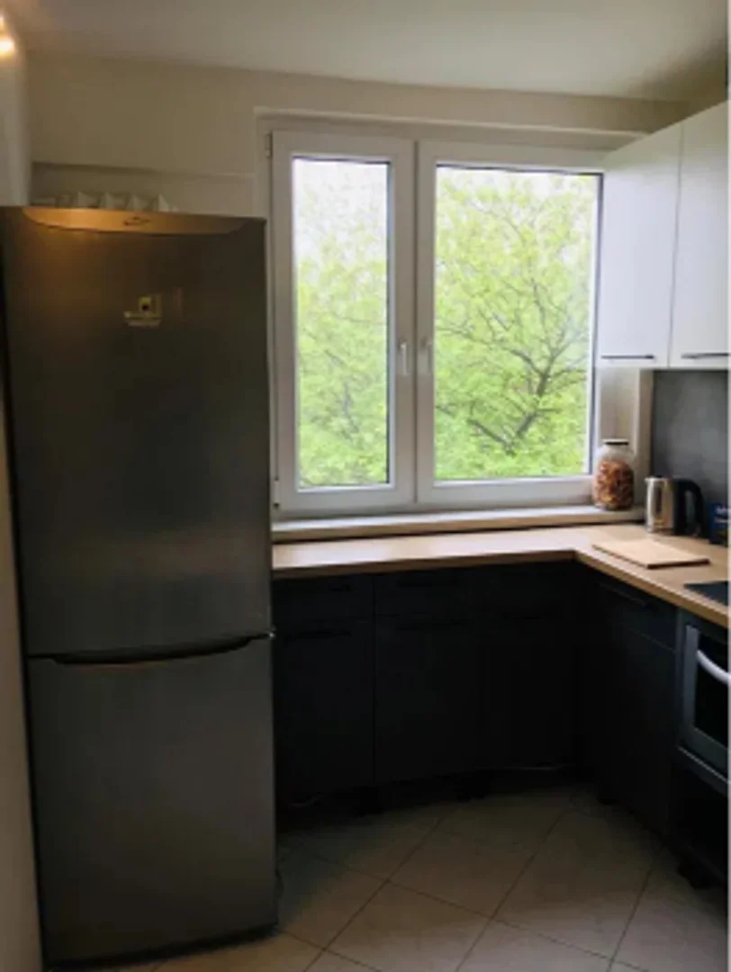 Habitación asequible para estudiantes con buena iluminación en 
