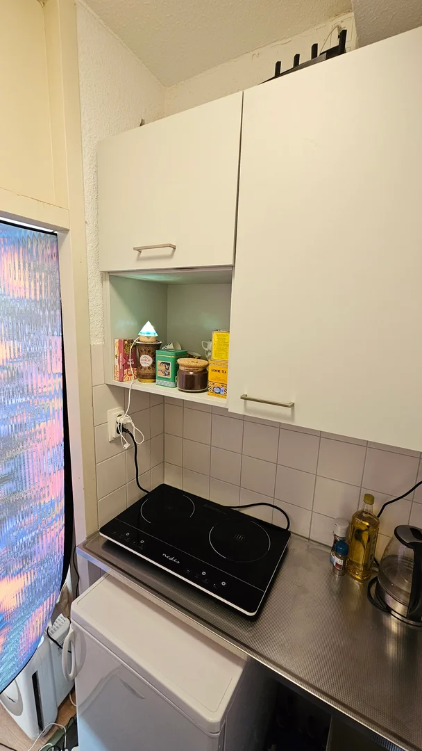 Compact studio apartment ideal for students in 