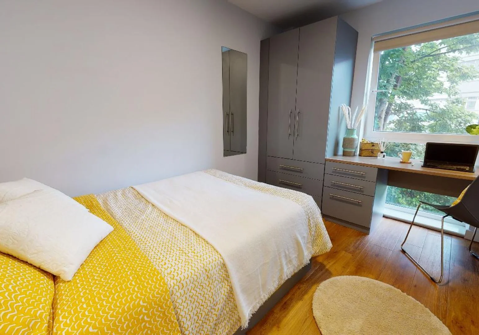 Chambre à louer dans un appartement d'étudiant à , entièrement meublée