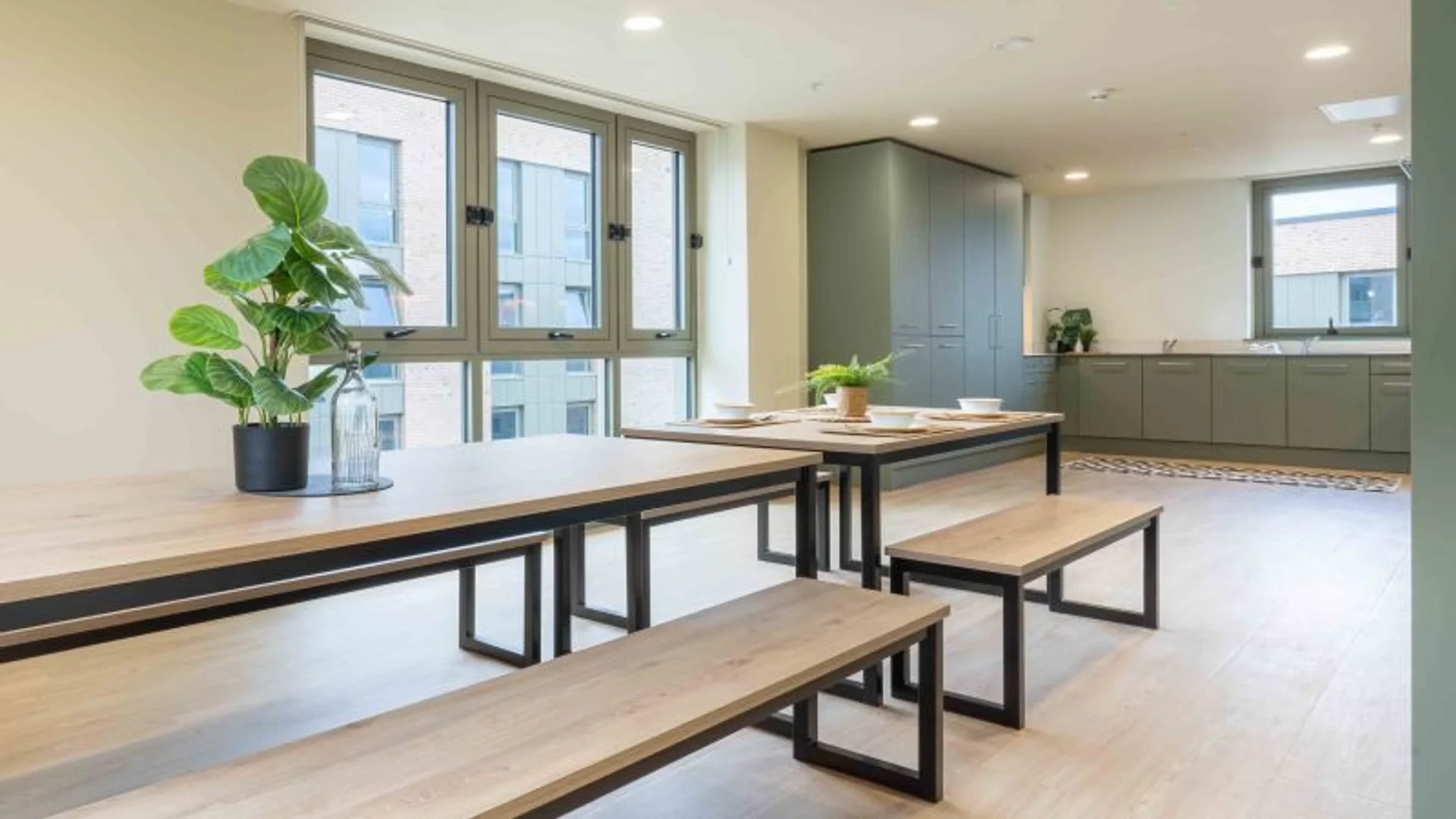 Chambre à louer dans un appartement d'étudiant à , entièrement meublée