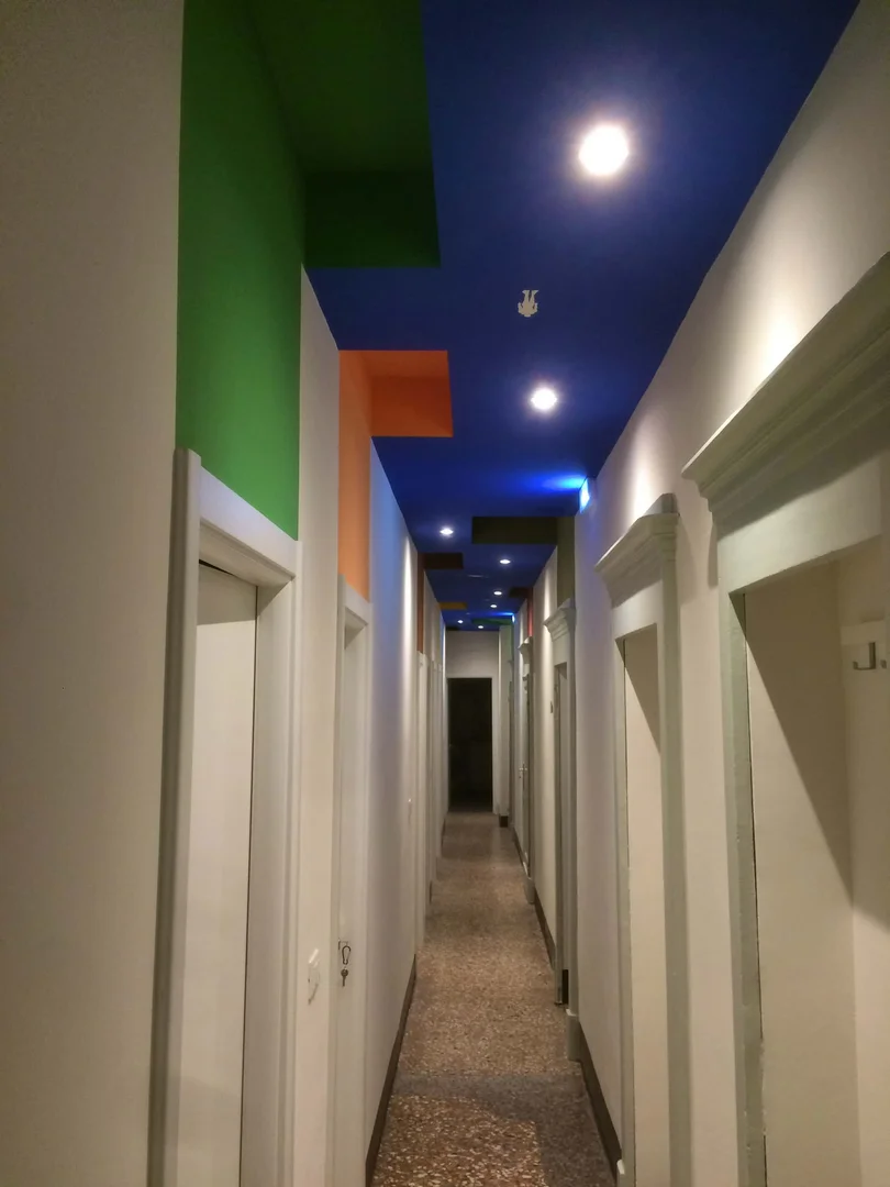 Chambre abordable pour les étudiants avec un bon éclairage dans