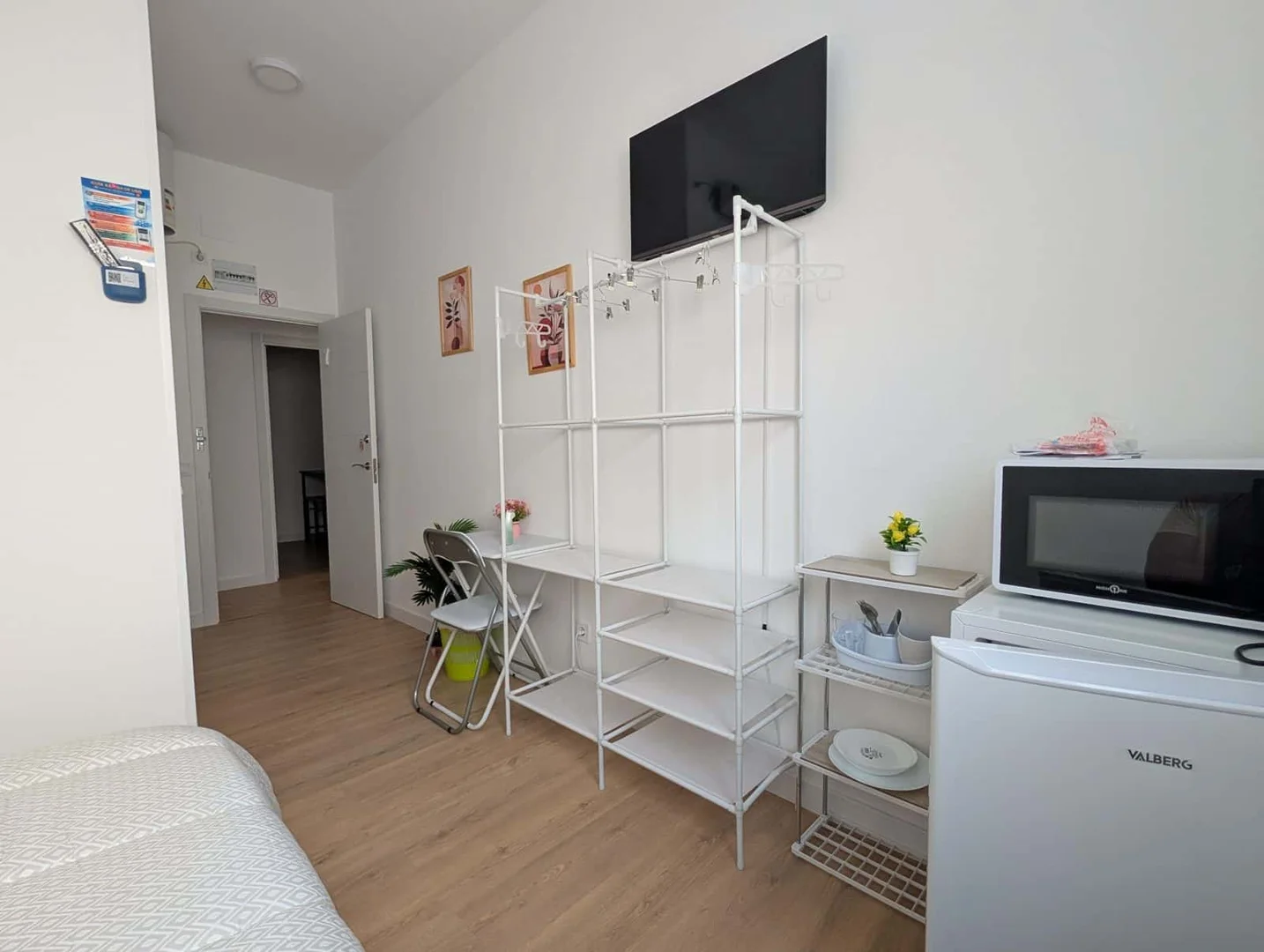 Chambre d'étudiant économique avec emplacement pratique dans 