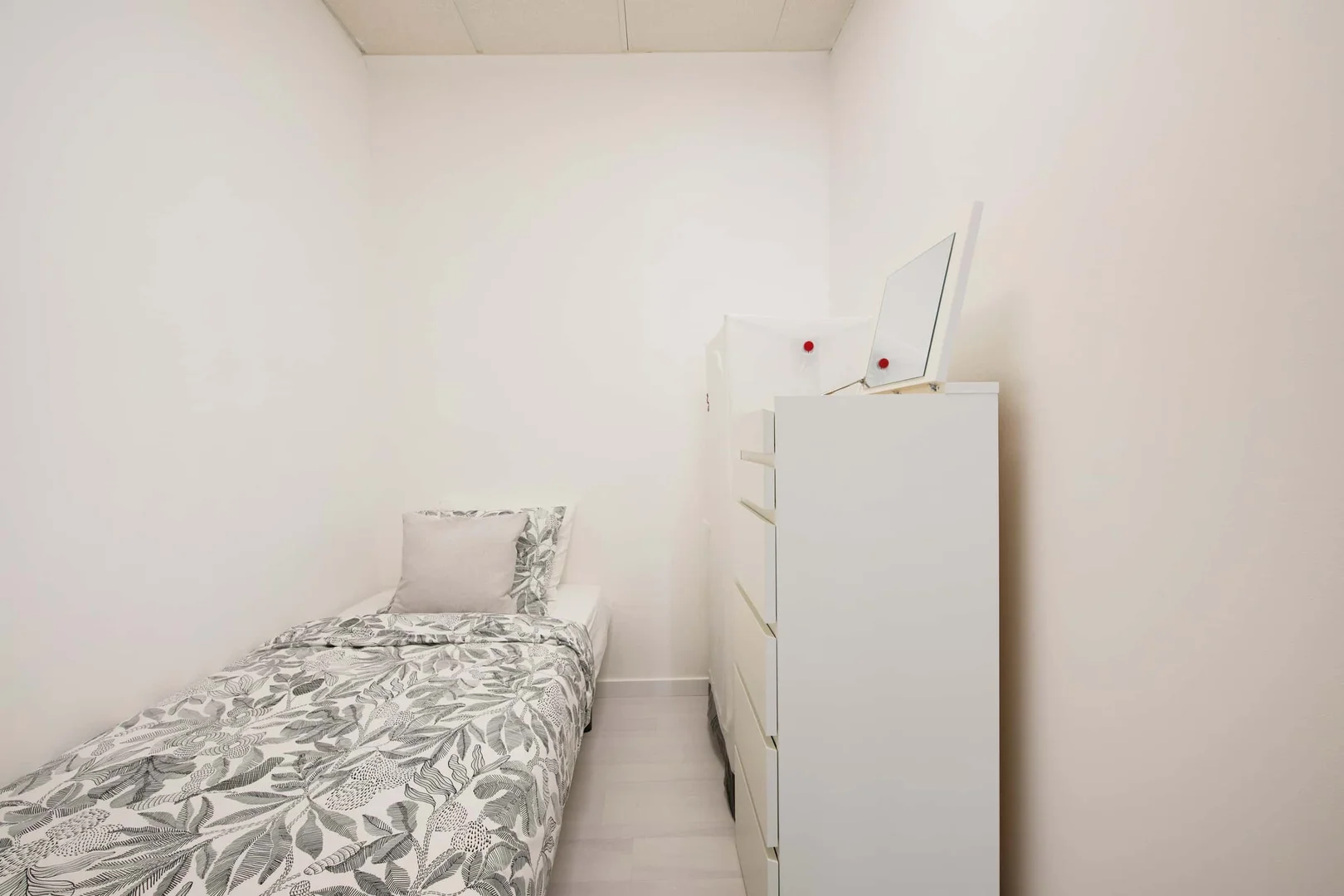 Helles und luftiges Studentenzimmer mit einfachem Zugang zur Universität in