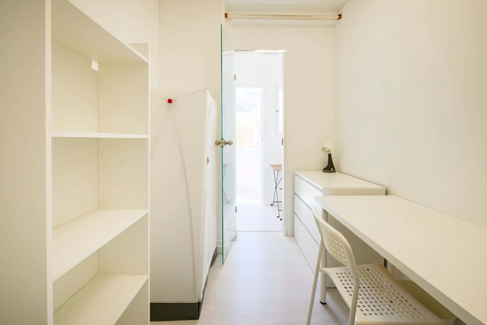 Affordable room for students with ample lighting in
