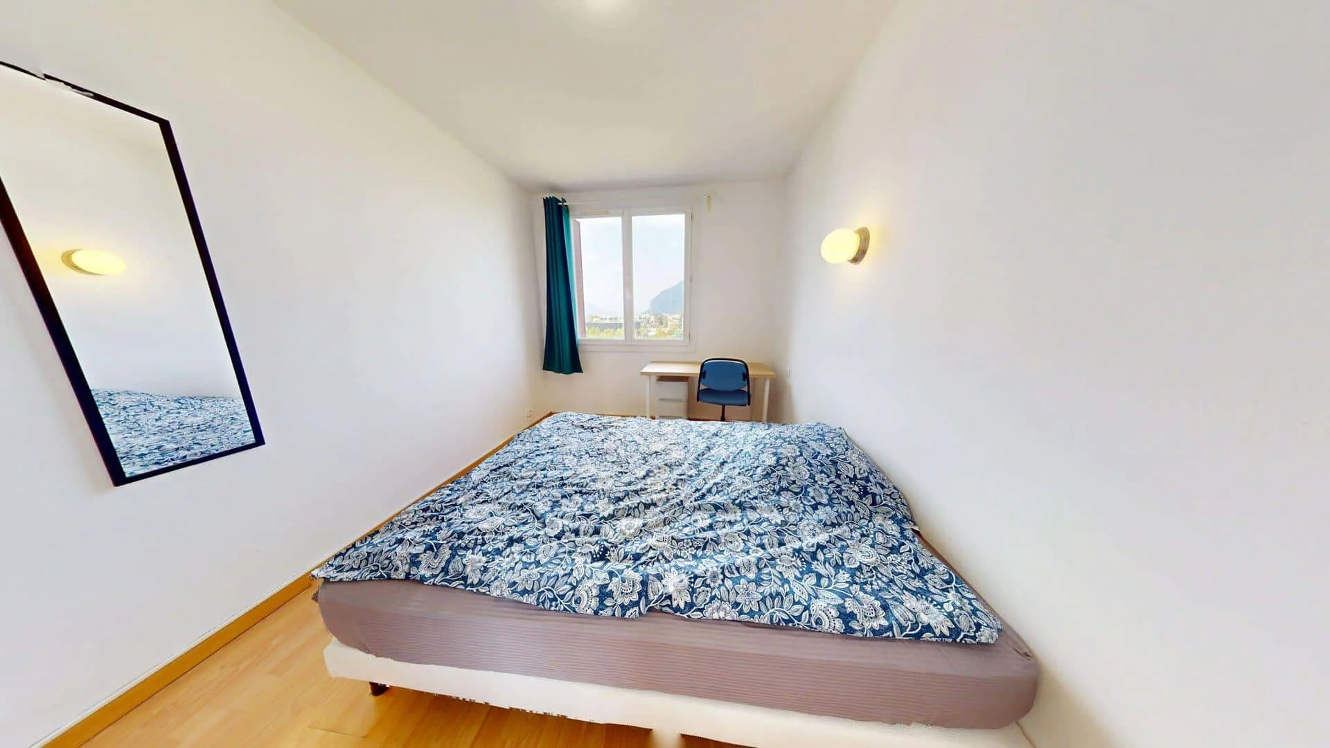 Chambre d'étudiant économique avec emplacement pratique dans 