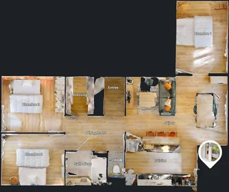 Prywatny pokój 1 Rue Jean Gorin, 44200 Nantes, France, obraz 20 20