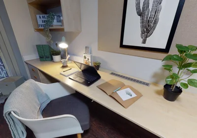 Quarto privado em residência em 21-33 Newarke St, Leicester LE1 5SP, United Kingdom, imagem 12 de 26