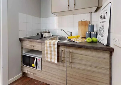 Quarto privado em residência em 21-33 Newarke St, Leicester LE1 5SP, United Kingdom, imagem 22 de 26