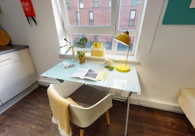Quarto privado em residência em 21-33 Newarke St, Leicester LE1 5SP, United Kingdom, imagem 24 de 26