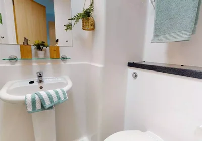 Quarto privado em residência em Cross Chancellor St, Woodhouse, Leeds LS6 2TL, United Kingdom    , imagem 7 de 20