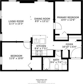 Logement entier en résidence à 14, John Eliot Sq., Unit 4E, Roxbury, Boston, MA, 02119, image 11 de 20